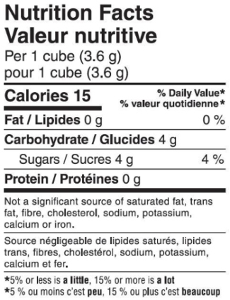Sugar Cubes NFP-325