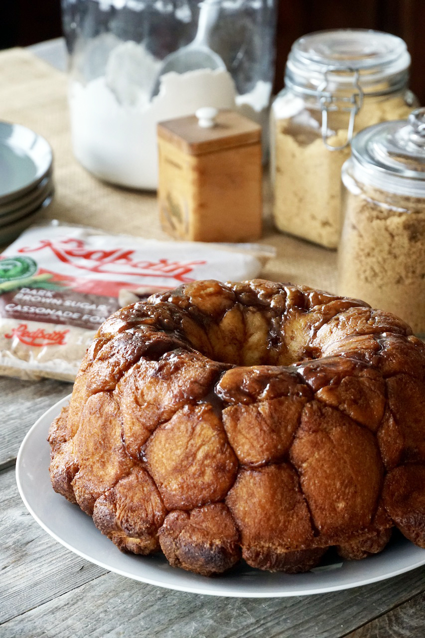 Brioche avec un sac de Cassonade Redpath