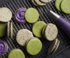 Biscuits à l’igname pourpre