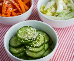 Légumes marinés japonais