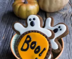Biscuits d'Halloween au gingembre