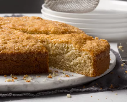 Gâteau pomme et brandy
