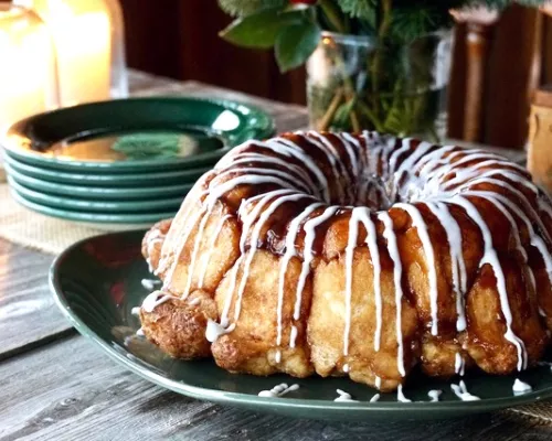 Brioche à partager à la cannelle sucrée